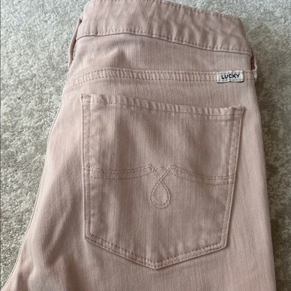 Lucky Brans Light Pink Skinny Jeans size 4/27 - Picture 4 of 7